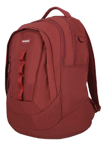Mochila Samsonite Reformation Equinox Rojo 16 Color Wine red Diseño de la tela Liso