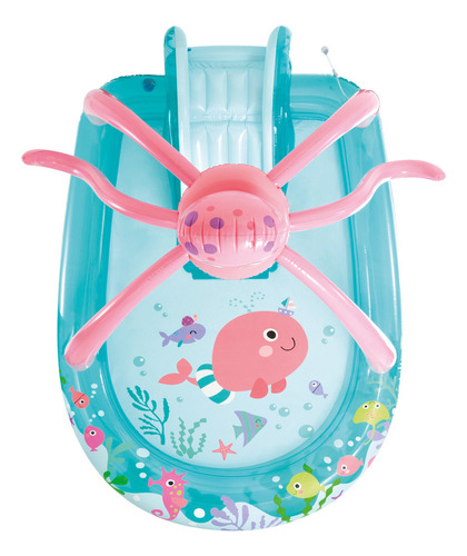 Piscina inflable para parque infantil Amigo Polvo, Intex 56138, color lila