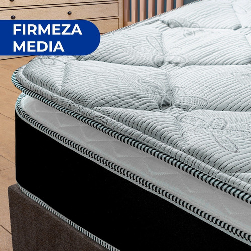 Colchón Kunis King Size + Almohada Osito Sp