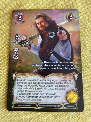 Juego De Cartas Mitos Y Leyendas Rob Roy