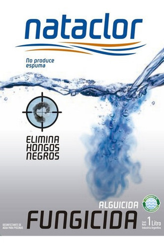 Imagen 2 de 5 de Fungicida Para Piletas De 1 Litro Nataclor Rinde +