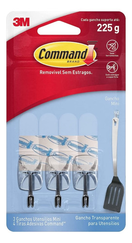 Gancho Command Utensílios Transp (3 Pcs) R:hb0042700532