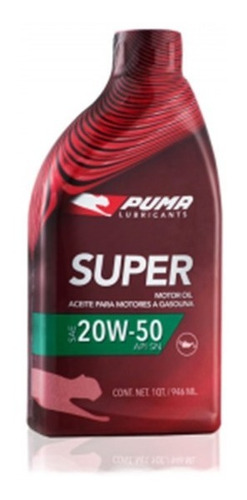 Aceite Puma Super 20w50 X 1l