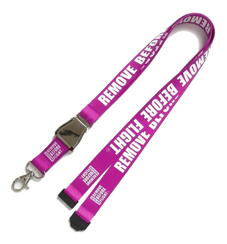 Lanyard Remove Before Flight Con Hebilla Lift De Avión