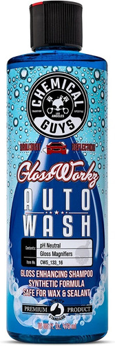 Shampo Ultrabrillo Gloss Works Auto Wash Chemical Guys 473ml