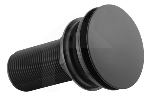 Válvula Click Preta Aço Inox Black Abs Pia Tanque Lavatório