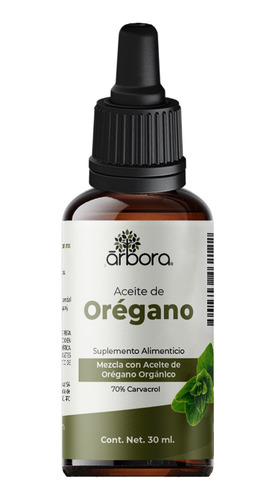 Aceite De Orégano - Árbora. 30 Ml.