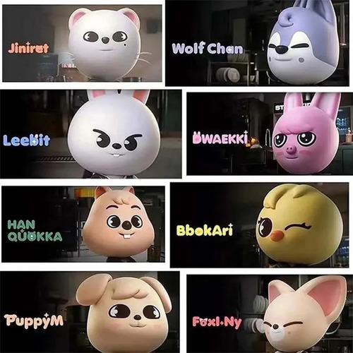 H+ Kpop Stray Kids Skzoo Peluche Muñeca Niños Novia Regalos