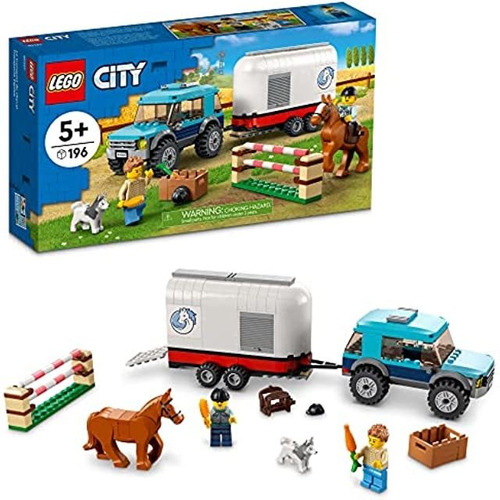 Lego City Horse Transporter 60327 - Kit De Construcción Par