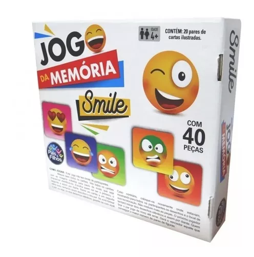 Jogo da Memória EMOJI carinhas