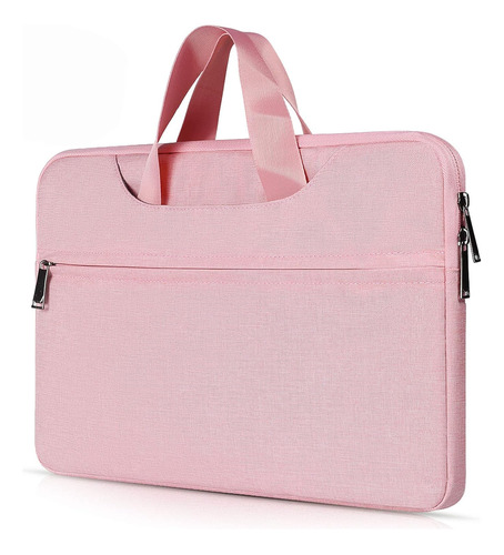 Funda Impermeable Rosa Para Laptop Hasta 15.4 Pulgadas