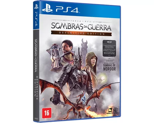 Sombras Da Guerra Ps4 Midia Fisica