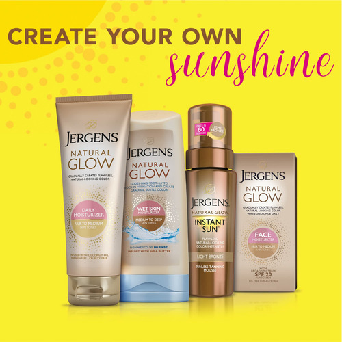Loción Corporal Autobronceadora Jergens Natural Glow Wet Ski