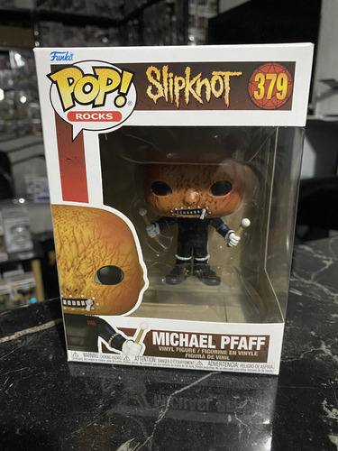 Funko Pop Rocks: Slipknot - Michael Pfaff 379 Nuevo Original