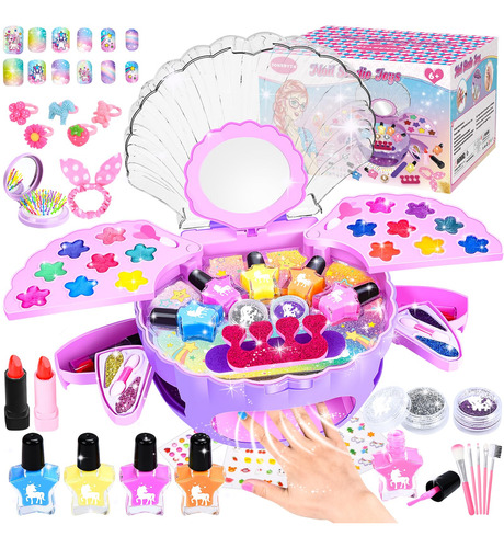 Jonrryin Juego De Esmaltes De Unas Para Ninas, Kit De Unas P