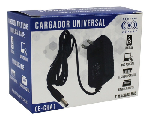 Eliminador Cargador Corriente Adaptador 9v 1a Bocinas 4mm