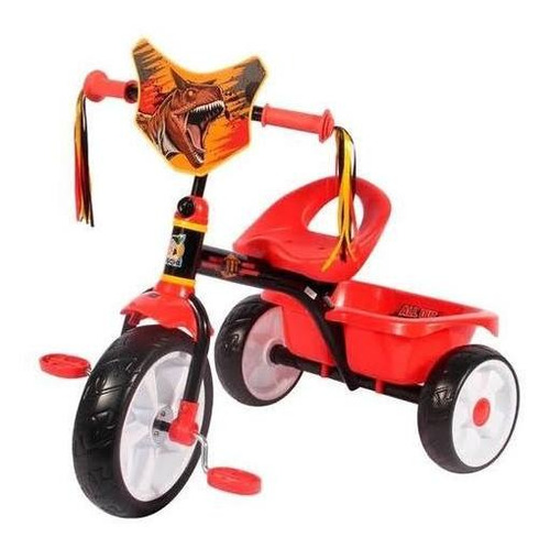 Triciclo Apache Jurassic Worl Con Cajuela Grande.