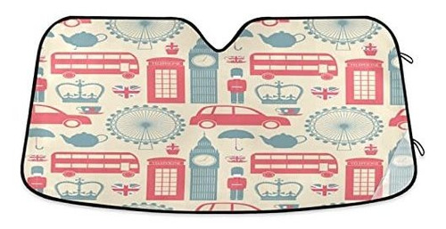 Protector Solar Para Luna London Big Ben - Parasol Para Para