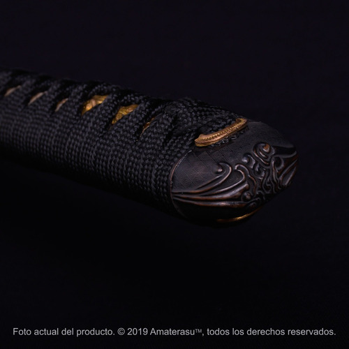 Imagen 9 de 10 de Katana Wakizashi Kensei Musashi Templado Al Aceite Full Tang