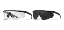 Comprar Anteojos Tácticos Wiley X Saber Blindados Tiro Dos En Uno 