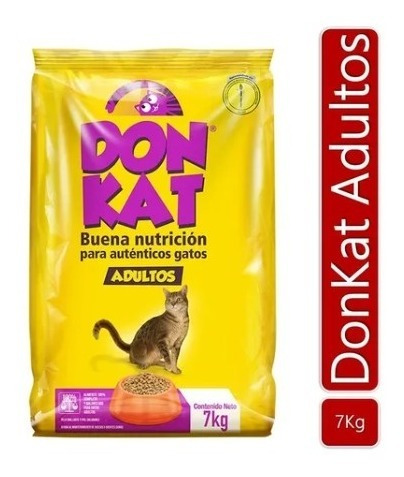 Alimentos Para Gatos Donkat 7kg