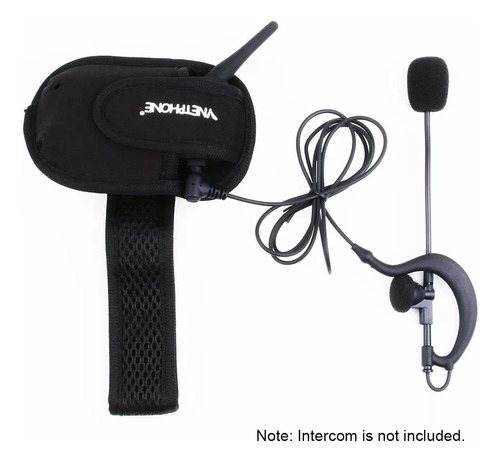 Y Auricular Earhook Arbitro 3.5 Mm Vnetphone Intercom Para .