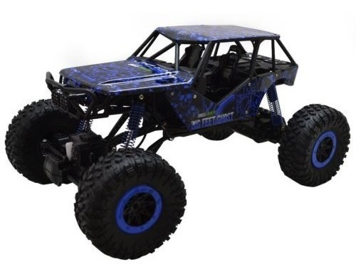 Los Niños Escala 1/10 2.4ghz 4 Ruedas Rock Crawler Radio Rc 