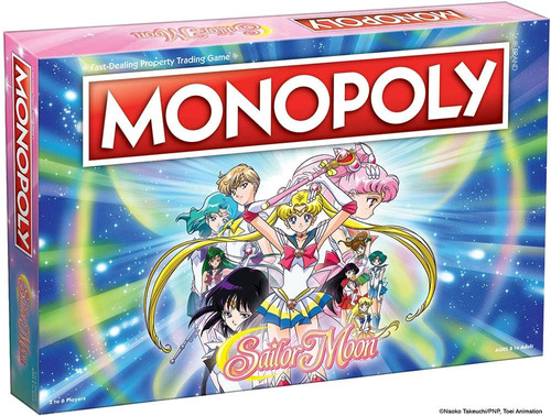 Juego De Mesa Monopoly De Sailor Moon