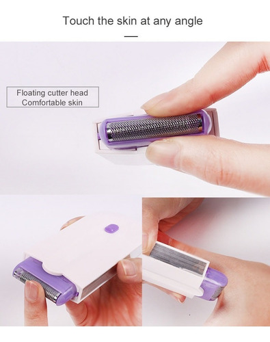 Depiladora Recargable Usb Sensor Luz Láser Removedor Vello