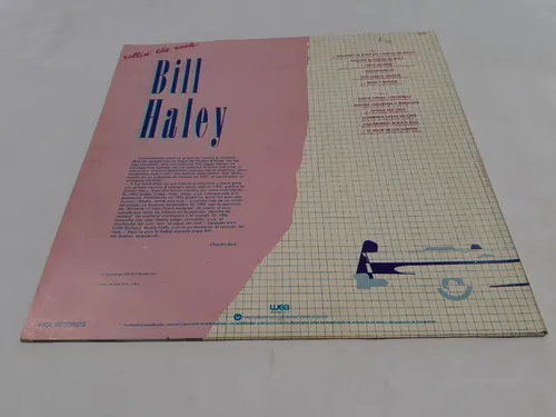 Rollin' The Rock, Bill Haley - Lp Vinilo 1985 Nacional Nm (Usado)