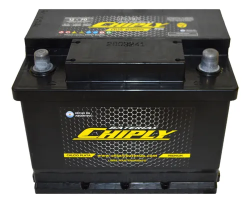Bateria De Auto 12x70 Black Chiply Garantia