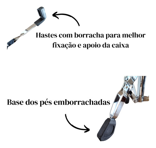Ferragem De Caixa De Bateria 14' Liverpool Forte Resistente