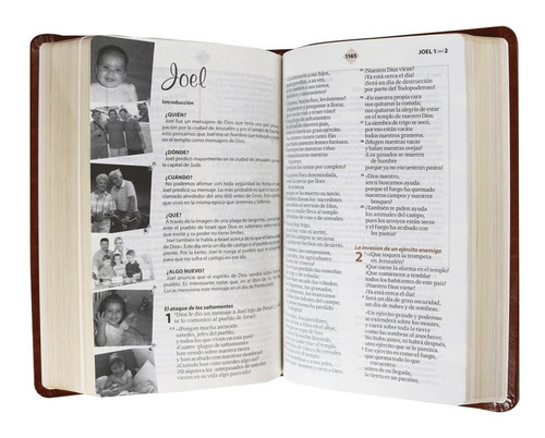 Imagen 10 de 10 de La Biblia De Mi Familia Tla Imitación Piel Café
