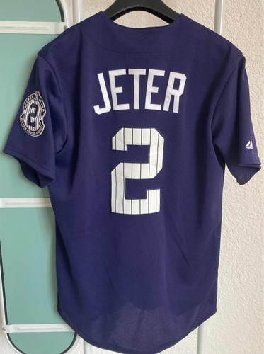 Jersey Yankees New York Edición Especial Retiro Derek Jeter (Usado)