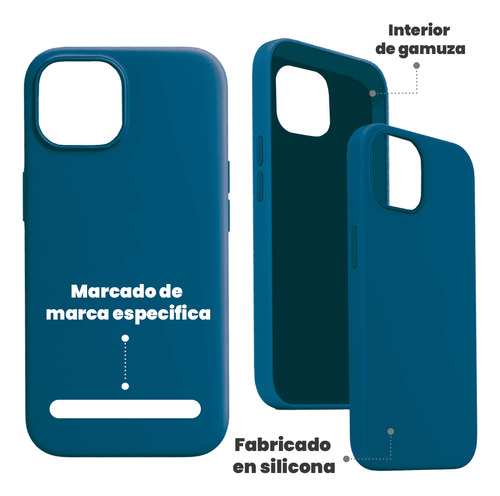 Funda De Silicon Compatible Con Zte De Uso Rudo Colores