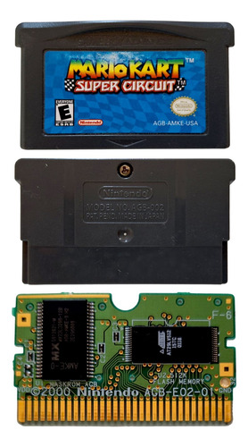 Mario Kart Super Circuit Gba * Mundo Abierto Vg * (Reacondicionado)