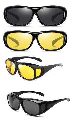 Gafas De Sol Envolventes Con Pinzas Para Protección Uv
