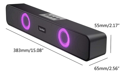 Sistema De Sonido De Teatro Rgb Spea Compatible Con Bluetoot