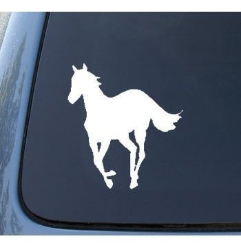 Caballo # 2 - White Pony - Coches, Camiones, Notebook, Vinil