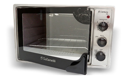 Forno Elétrico Aço Inox Safanelli Century 45l Frete Grátis 