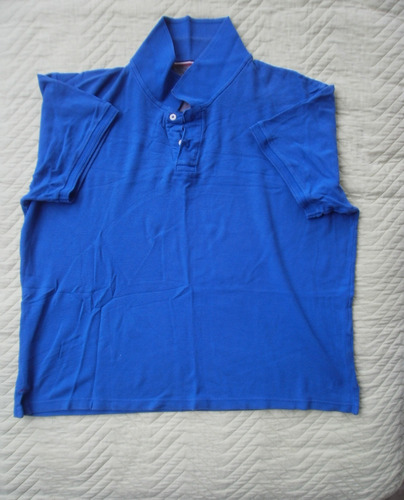 Camisa Polo Masculina Marfinno Azul Royal - Tam G