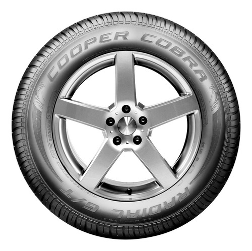 Llanta Cooper 255/60r15 Cobra Radial G/t 102t Índice De Velocidad T
