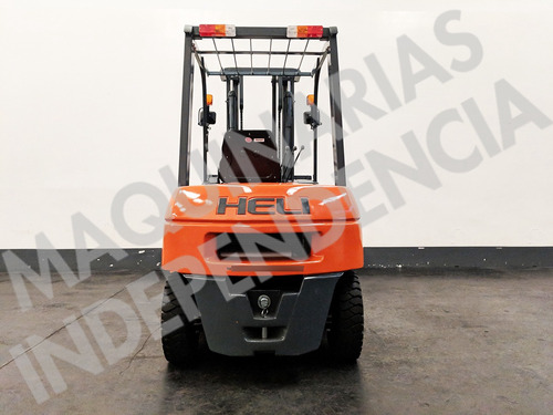 Imagen 3 de 11 de Autoelevador Heli 2500 Kg Diesel Cpcd25 Duales Desplazador