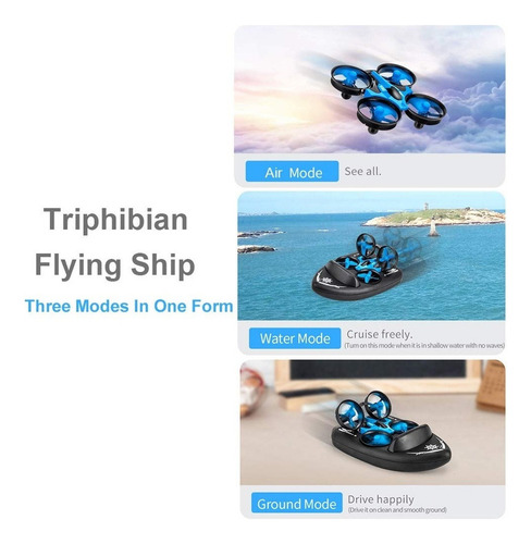 3 Em 1 Controle Remoto Hovercraft /