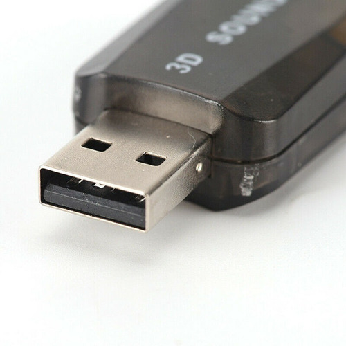 Tarjeta De Sonido Usb Audio 5.1 Canales Digital 3d Virtual D