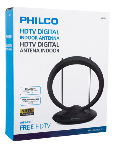 Antena Hd Tv Hd Analoga Digital Interior Philco 31plc48297