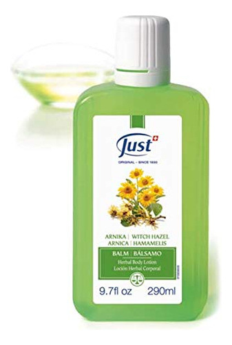 Bálsamo De Árnica Just 290 Ml Golpes Picaduras
