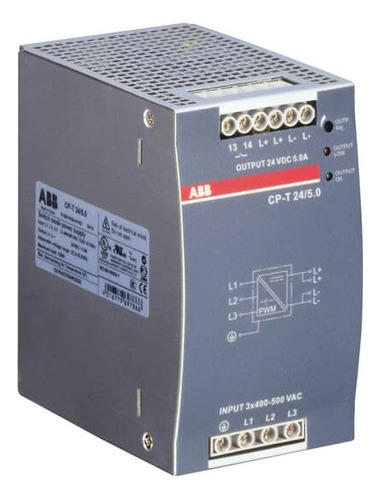 Fuente Alimentacion Abb Trifasica In:340-575vac Out:24vdc/5a