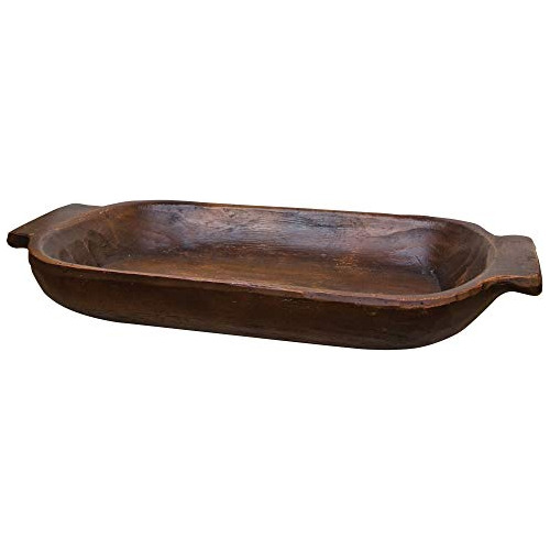 C&w Treenware Decorative Dough Bowl - Primitive Country...