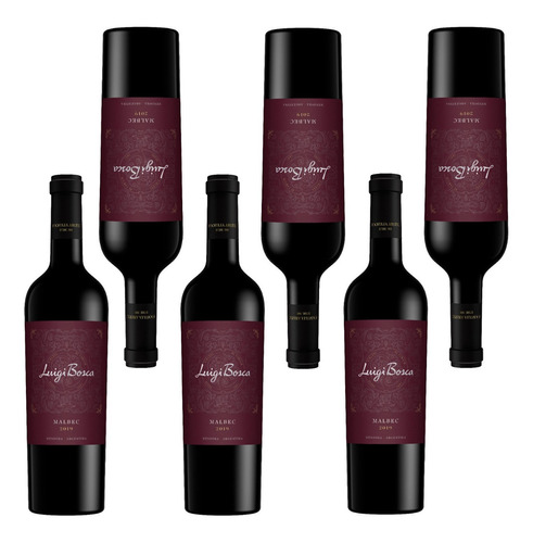 Vino Luigi Bosca Malbec 750ml Caja X 6 Local